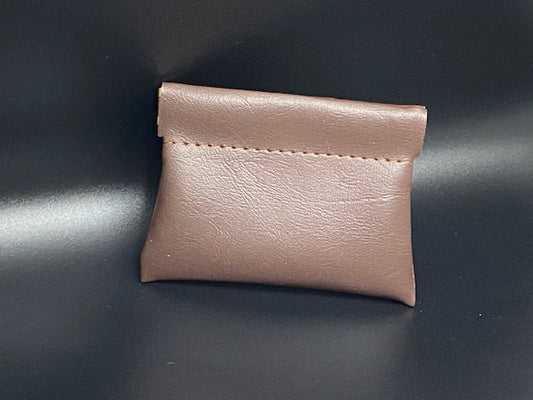 Pop Mini Coin Pouch - Brown