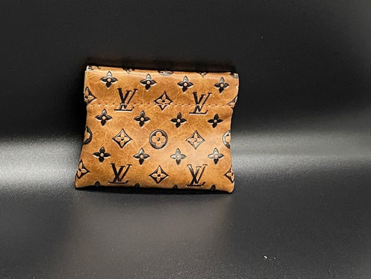 Pop Mini Coin Pouch - Brown XV