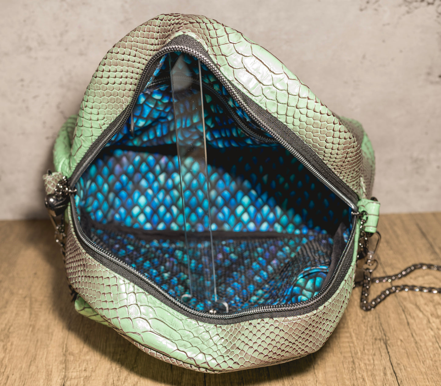 Betsy Bowler Bag - Snakeskin Medium