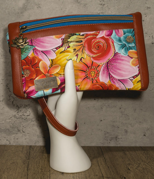 Amplector Wristlet - Fall Flower - Small